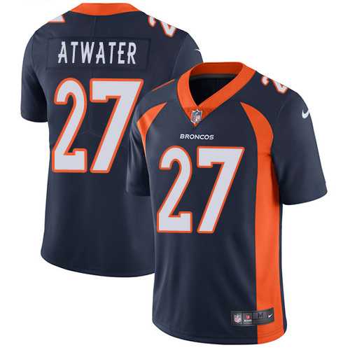 Nike Denver Broncos #27 Steve Atwater Navy Blue Alternate NFL Vapor Untouchable Limited Jersey,We sell and wholesale Nike Denver Broncos #27 Steve Atwater Navy Blue Alternate NFL Vapor Untouchable Limited Jersey on line form chian!
